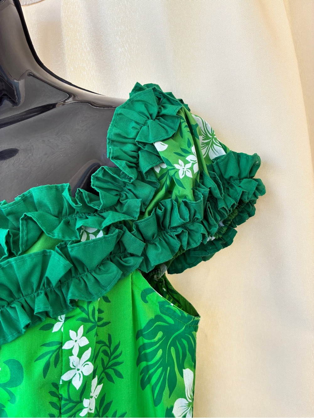 Vintage XL Royal Creations Hawaiian Ruffles Made in Hawaii Muumuu Dress - Picture 3 of 11